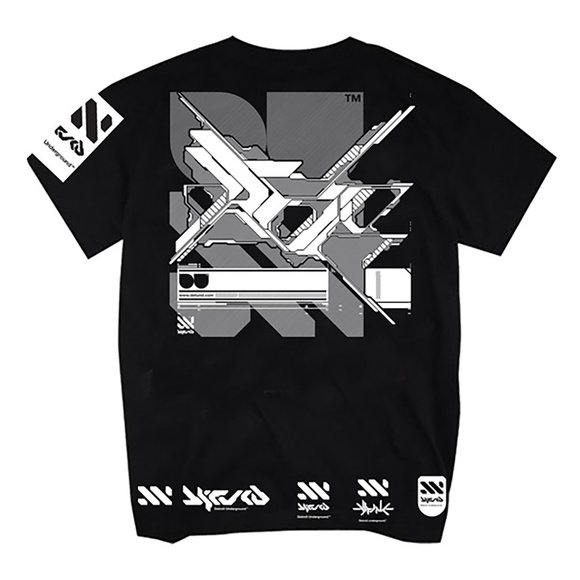 Summer Cyberpunk Graphic T-shirt Techwear Streetwear Shirt Black Tee Sim-9003 - Picture 1 of 6